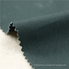 21x20 + 70D / 137x62 241gsm 157cm negro verde algodón stretch twill 3 / 1S tela elástica mujer tejido spandex de calidad
